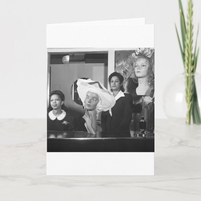 Speciality Hat Shop, 1940s Card (Front)