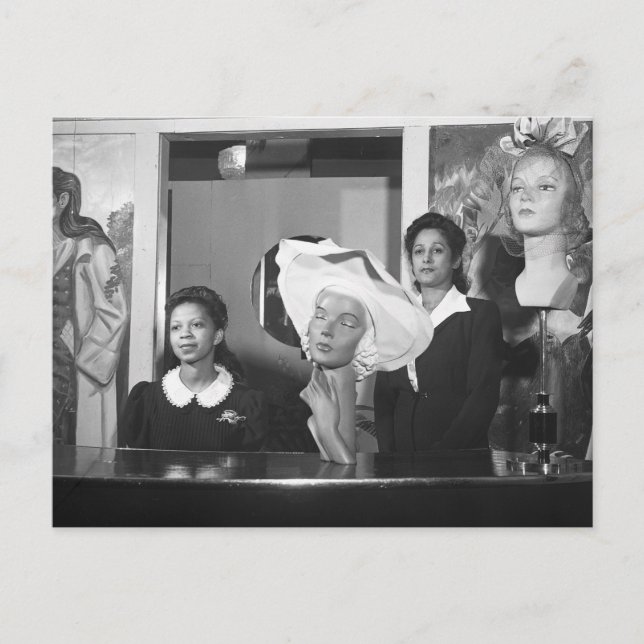 Speciality Hat Shop, 1940s Postcard (Front)