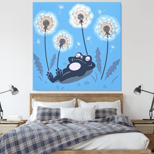 Speciality Mug Canvas Print (Insitu(Bedroom))