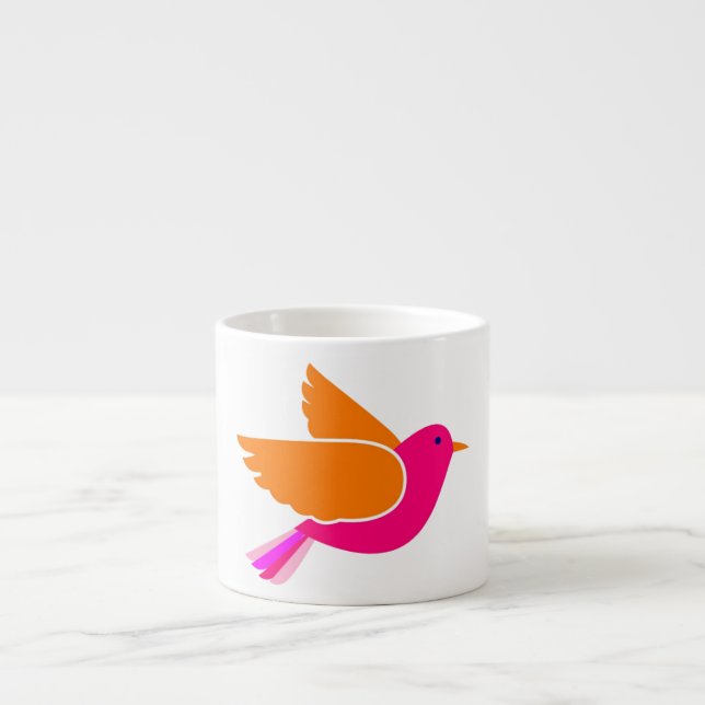 Speciality Mug Colourful Bird (Front)