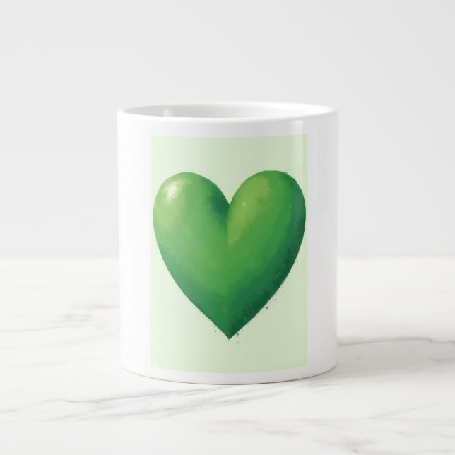 Speciality Mug,Elegant Love Symbol Tea Cup Perfect (Front)
