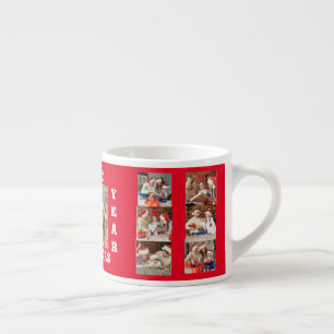 Speciality Mug EXPRESSO PHOTO COLLAGE CHRISTMAS RE