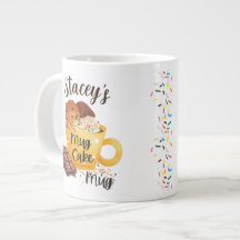 Speciality Mug, Personalizable Name, "Mug Cake Mug