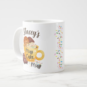 Speciality Mug, Personalizable Name, "Mug Cake Mug