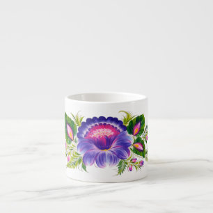 Speciality Mug with Ukrainian floral design