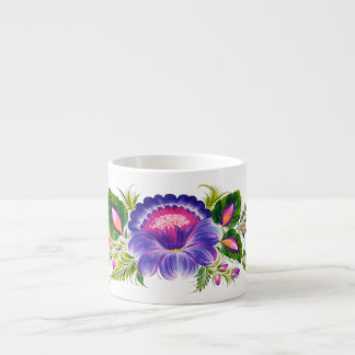 Speciality Mug with Ukrainian floral design
