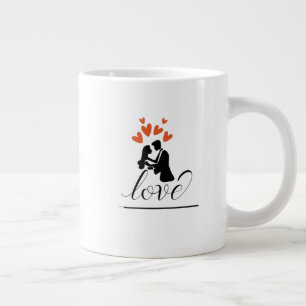 Speciality - Wedding Anniversary Large Coffee Mug