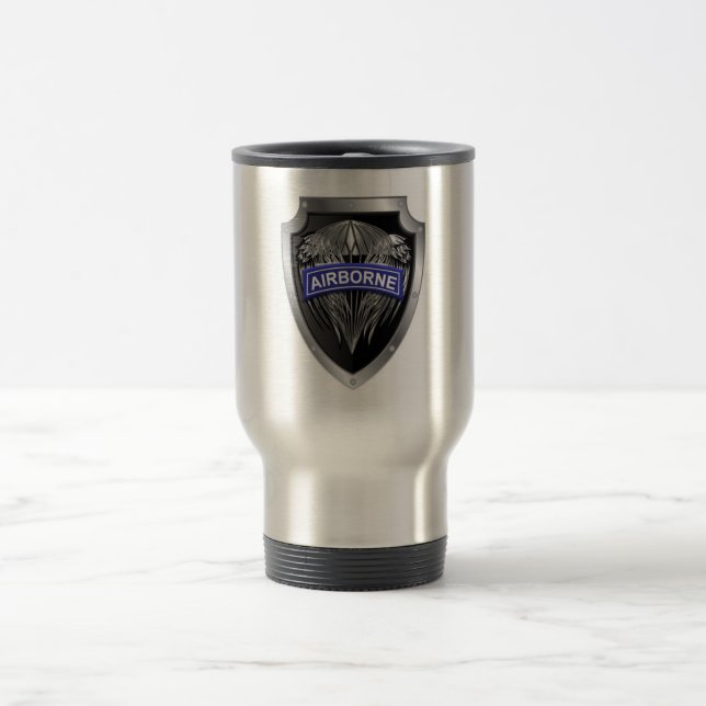 Specially Designed Winged Angelic Winged Airborne Travel Mug (Center)