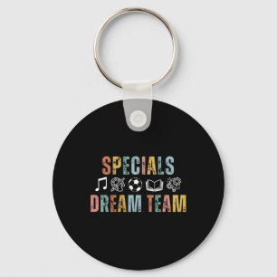 Specials Dream Team Teacher Byck To School Art Mus Key Ring