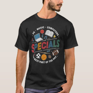 Specials Teacher Appreciation Week School Subjects T-Shirt
