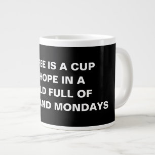 Specialty Minimalist Funny Coffee Quote Mug