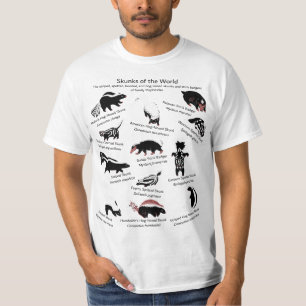 Species of Mephitidae  T-Shirt