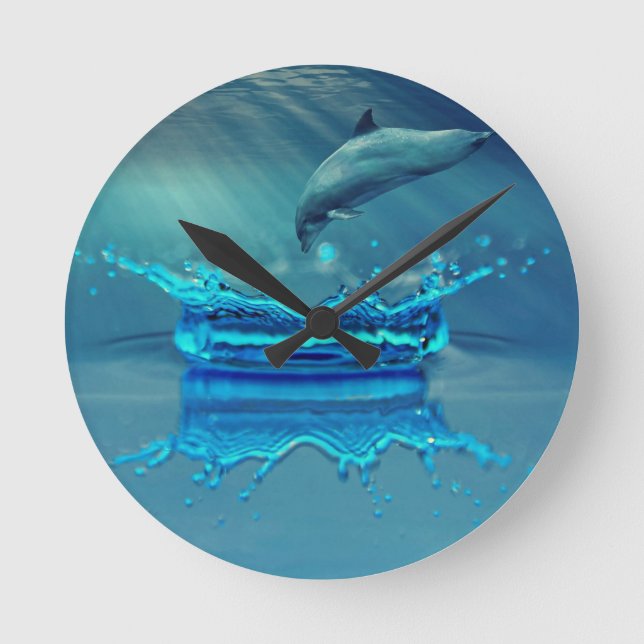 Speck Apple iPhone 16 Presidio Perfect-Clear Round Clock (Front)