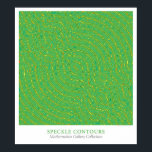 Speckle Contours Poster<br><div class="desc">Speckle Contours by Michael Trott. Part of the Wolfram Research Mathematica Gallery Collection.</div>