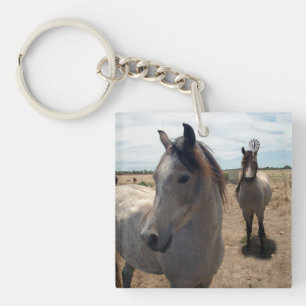 Speckled Arab Horses, Key Ring