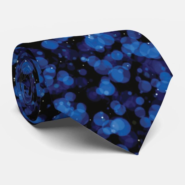 "Speckled Blue" / Neck Tie (Rolled)