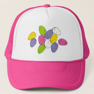 Speckled Chocolate Easter Candy Egg Candies Trucker Hat