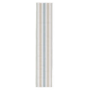 Speckled Coastal Striped Medium Table Runner