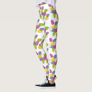 Speckled Easter Basket Eggs Chocolate Egg Candy Leggings
