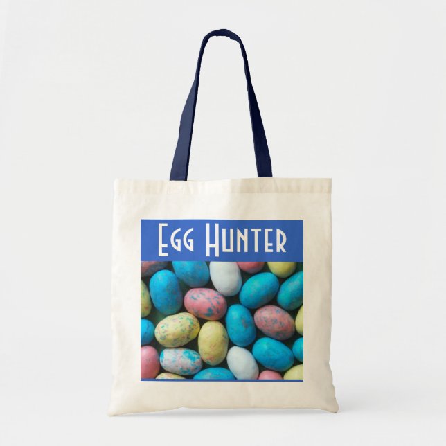 Speckled Easter Egg Candy Tote Bag (Front)