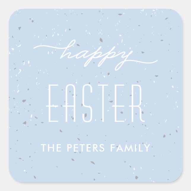 Speckled Egg Easter Sticker - Sky (Front)