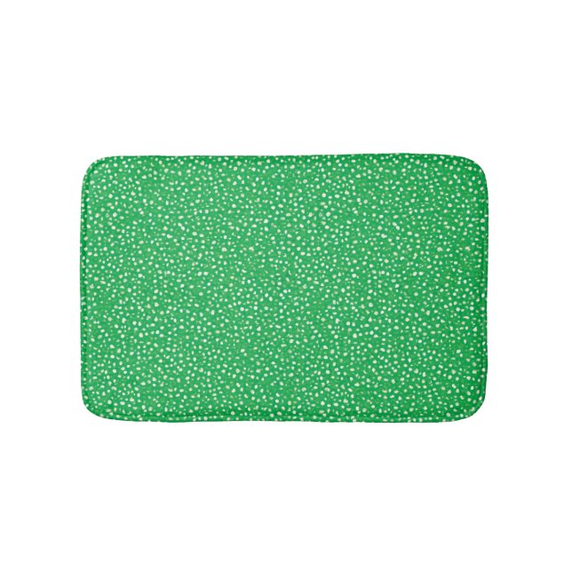 Speckled Green Bath Mat (Front)