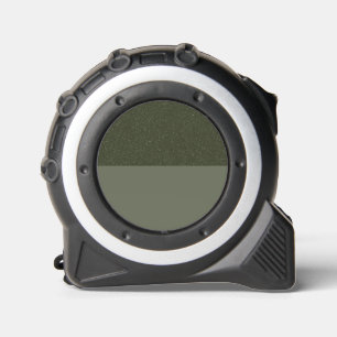 Speckled & Matte Moss Green Tape Measure (Custom) 1