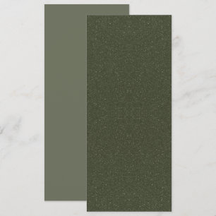 Speckled Moss Green Flat Event Program – Customise Programme