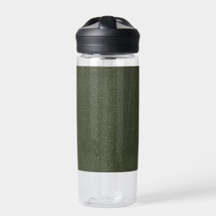 Speckled Moss Green Water Bottle – Customisable