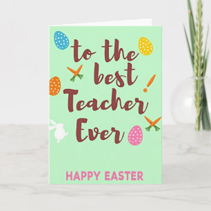 Speckled Ovoid Springtime Card