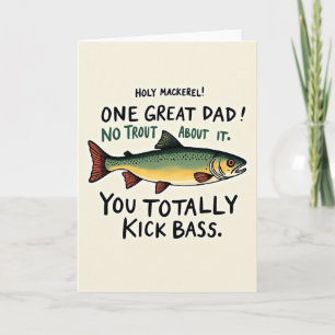 Speckled River Fathers Day Card