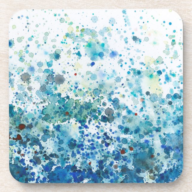 Speckled Sea I Coaster (Front)
