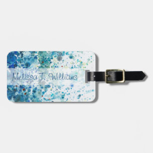 Speckled Sea I Luggage Tag