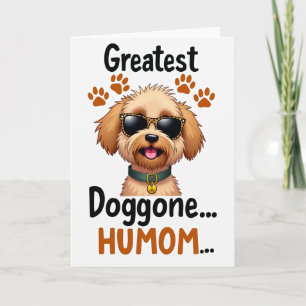Speckled Sunglasses Dog Card