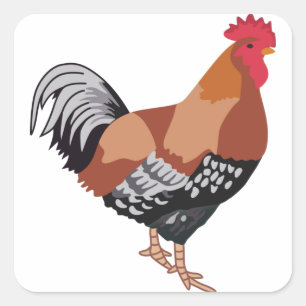 SPECKLED SUSSEX SQUARE STICKER