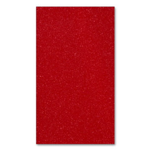 Speckled Tomato-Red Business Card Magnet (Custom)