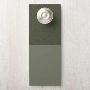 Speckled Top Moss Door Hanger – Customisable
