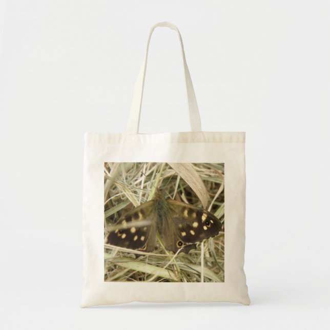 Speckled Wood Butterfly Tote Bag (Front)