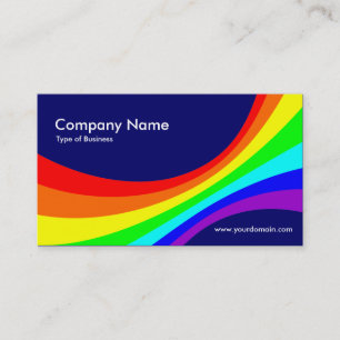 Specrum Curve II - Dark Blue 000066 Business Card