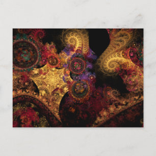 Spectacle Fractal Postcard