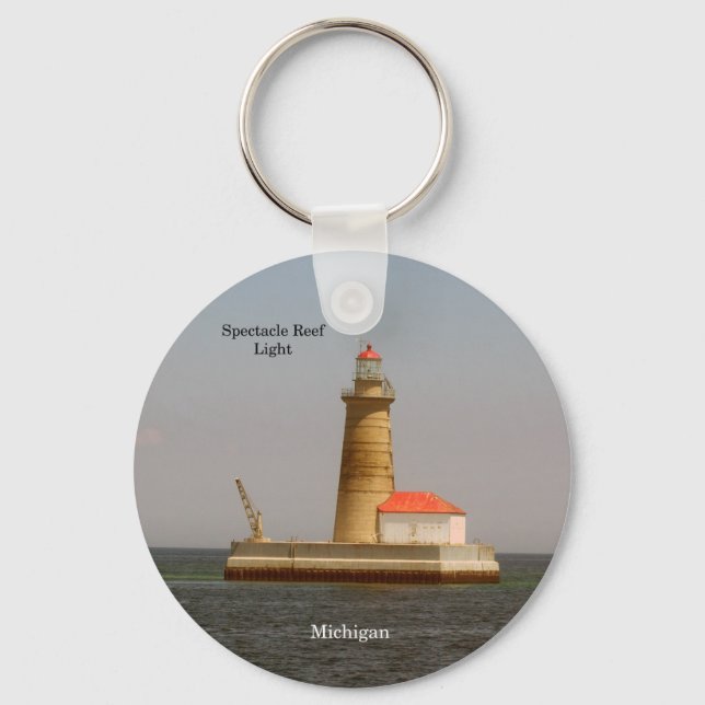 Spectacle Reef Light key chain (Front)