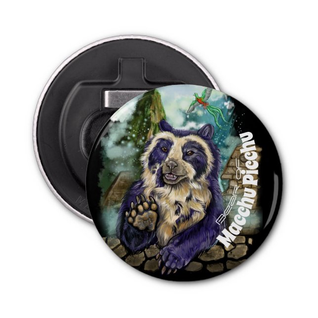 Spectacled Bear Bottle Opener (Front)