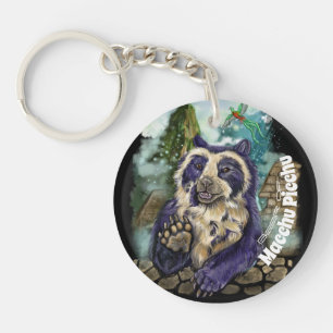 Spectacled Bear Key Ring