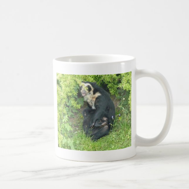 Spectacled Bear Mug, Animals Collection Coffee Mug (Right)