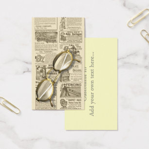 Spectacles and Newspaper Design