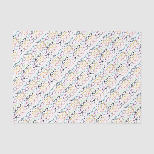 Spectacles Gift Wrap Tissue Paper (Front)