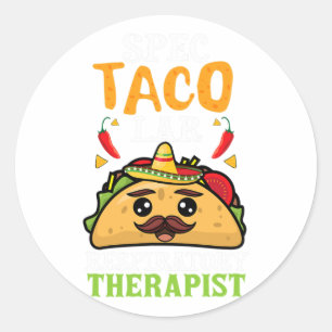 Spectacolar Respiratory Therapist Cinco De Mayo Me Classic Round Sticker