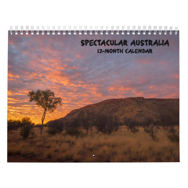 Spectacular Australia landscape calendar - 3 sizes (Cover)