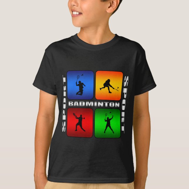 Spectacular Badminton T-Shirt (Front)