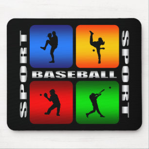 Spectacular Baseball Mouse Mat